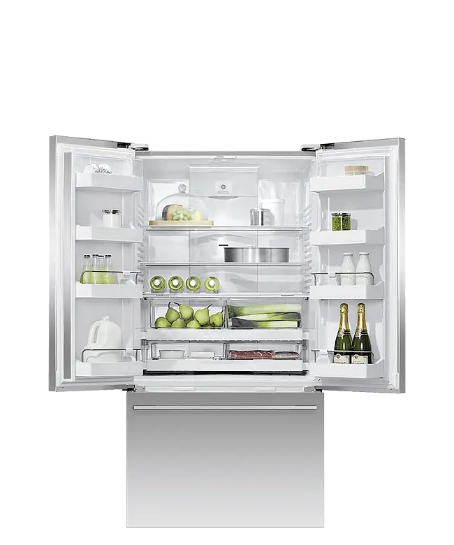 Fisher & Paykel 569L Series 7 French Door Refrigerator Freezer, Ice
