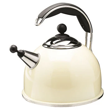 AGA Stainless Steel Whistling Kettle Cream