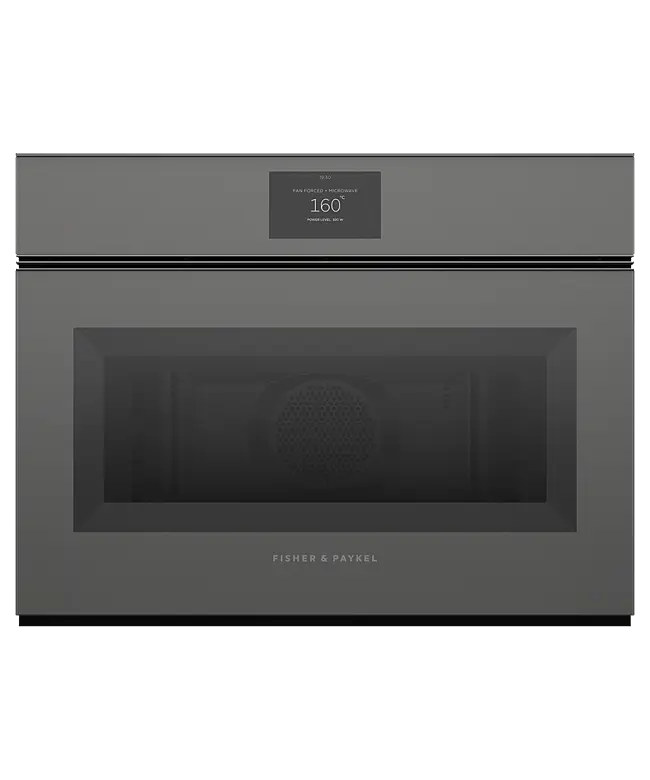 Fisher & Paykel 60cm Series 9 Minimal Handleless Compact Combi-Microwave Oven