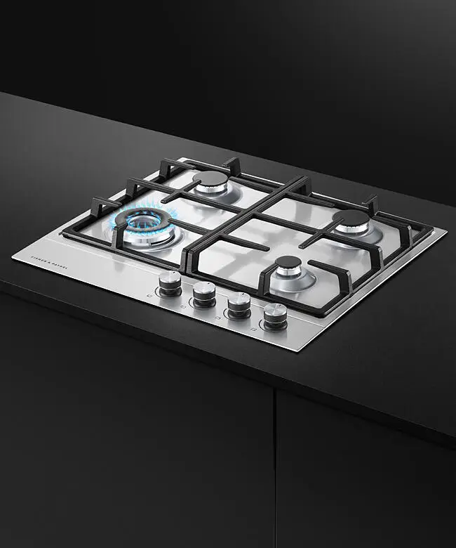 Fisher & Paykel 60cm Series 7 4 Burner Gas Hob, LPG