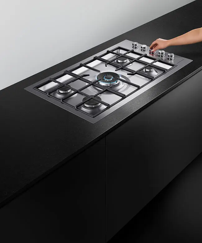Fisher & Paykel 90cm Series 9 5 Burner Gas Hob, LPG
