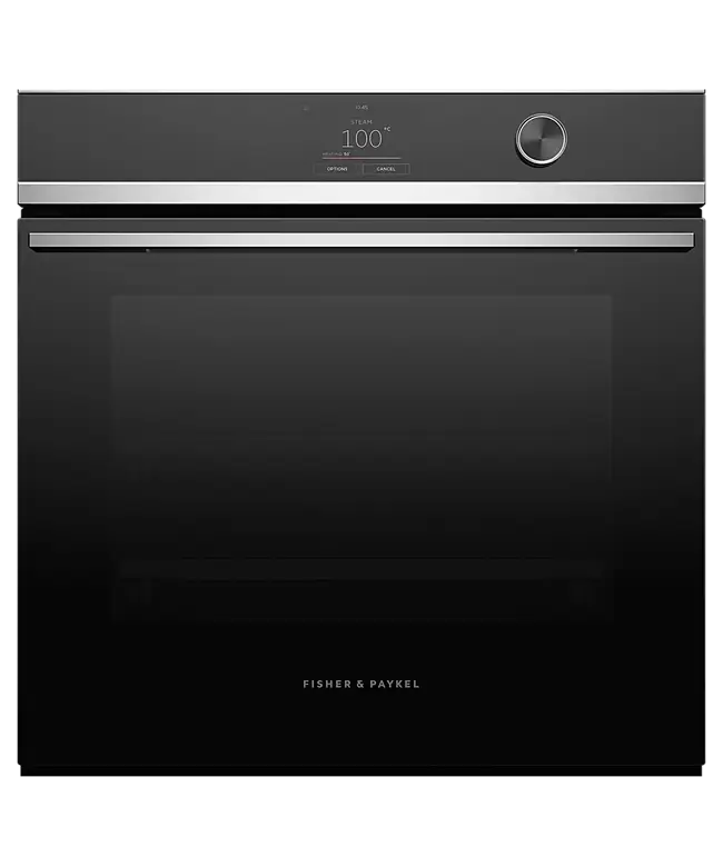 Fisher & Paykel Series 11 OS60SDTDX2 Built-in Combination Steam Oven Single 600mm 72L, 23 Function, 5" Touchscreen + Dial, Contemporary (Stainless Steel Trim), 100mm Fascia, WiFi, compatible with SmartHQ App