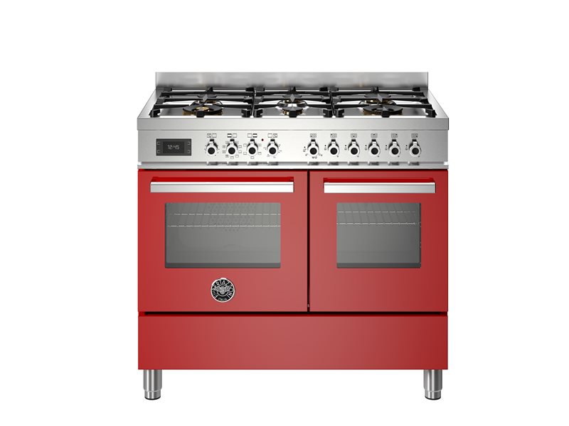 Bertazzoni Professional Series 100 cm 6-burner electric double oven