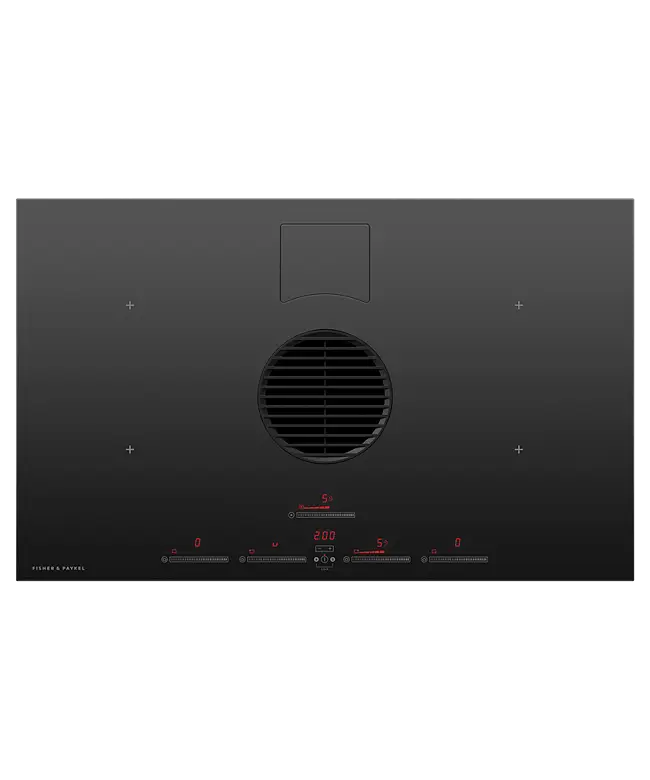 Fisher & Paykel 83cm Series 9 Minimal 4 Zone Induction Hob with Integrated Ventilation